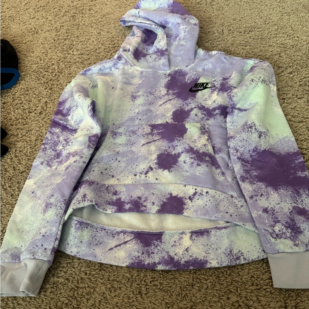 Nike Sweatshirt Hoodie Fleece Youth Large